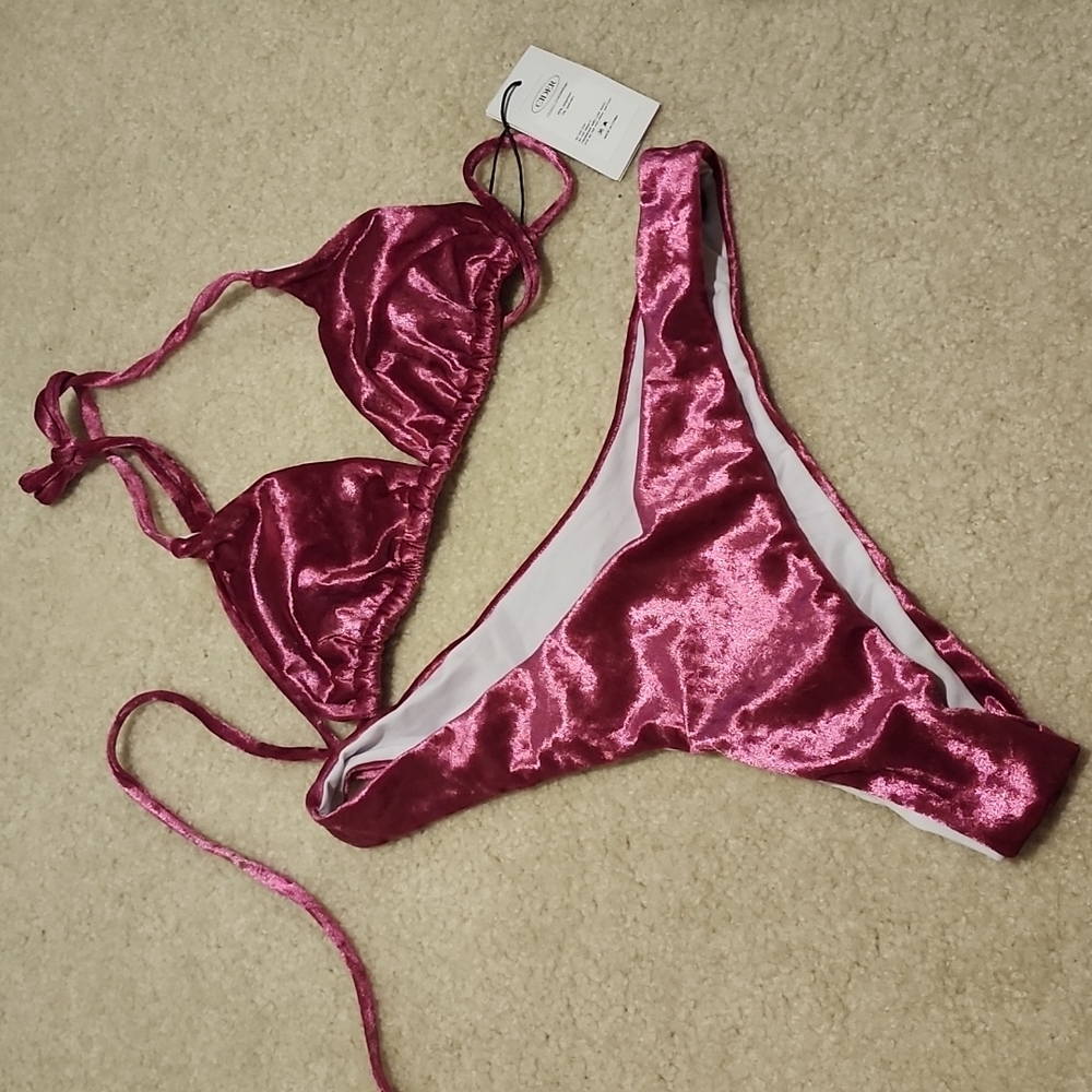 Cider Velvet Bikini NWT *offers welcome*